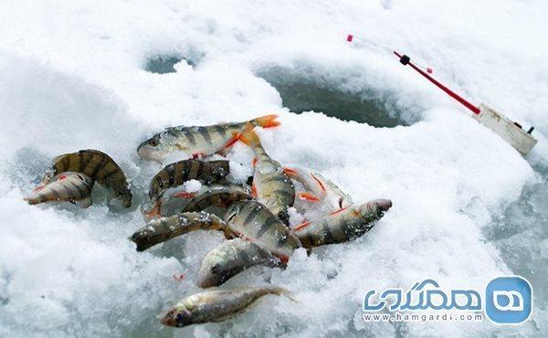 معروف ترین دریاچه های ماهیگیری یخی در اوهایو و سرگرمی زمستانی